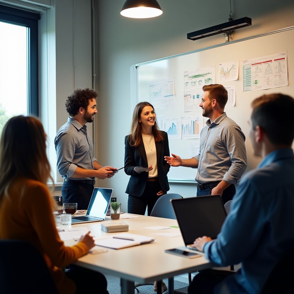 Equipo de FinanzasArg trabajando
